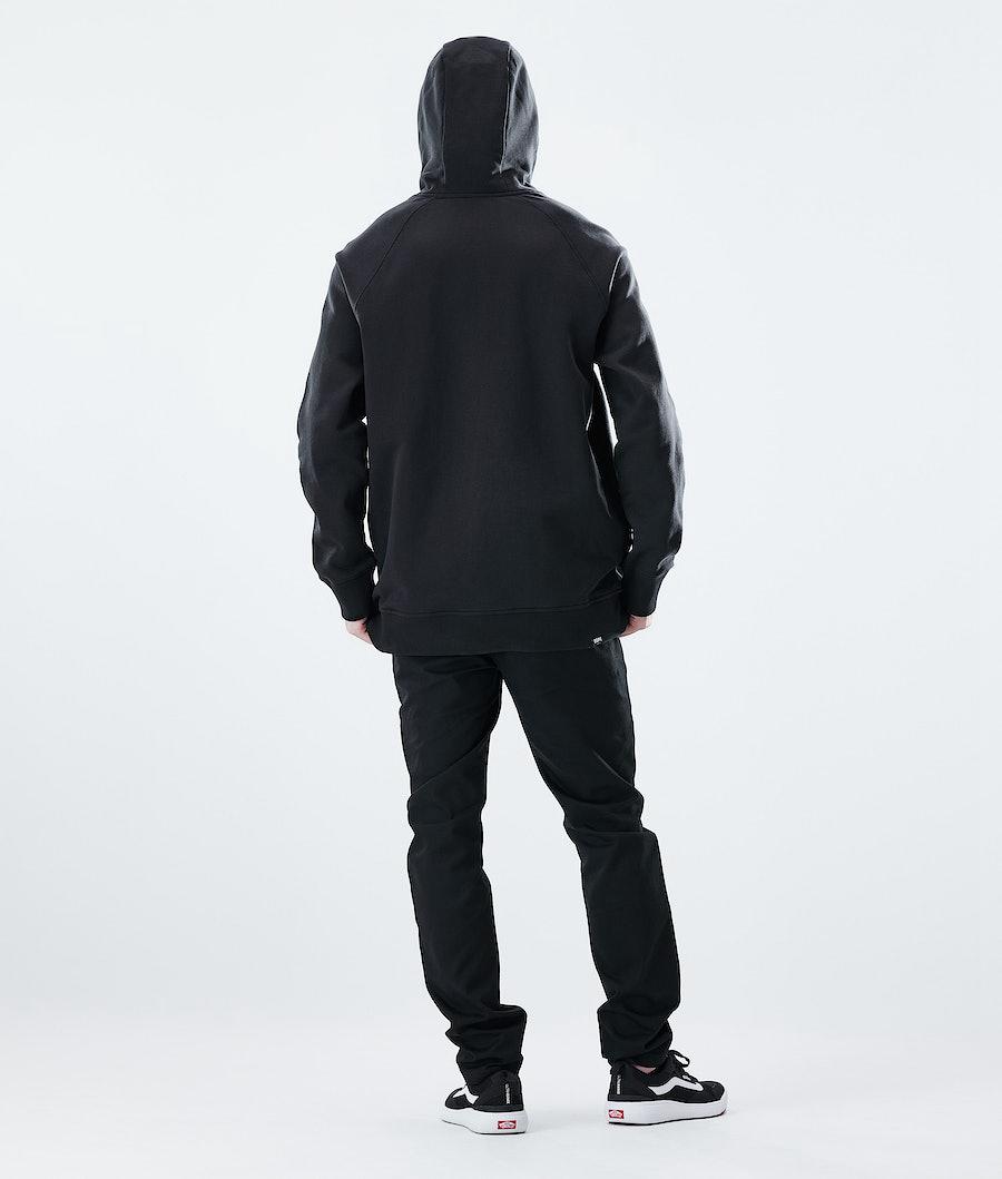 Men's Dope Daily 2X-Up Hoodie Black  USA |  ASOPZ-7413