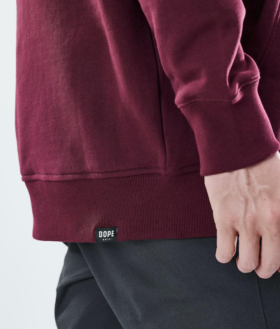 Men's Dope Daily Hoodie Rise Burgundy  USA |  NXWKM-3789