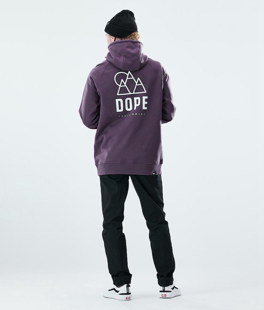 Men's Dope Daily Hoodie Rise Faded Grape Purple  USA |  ZBVJY-3248