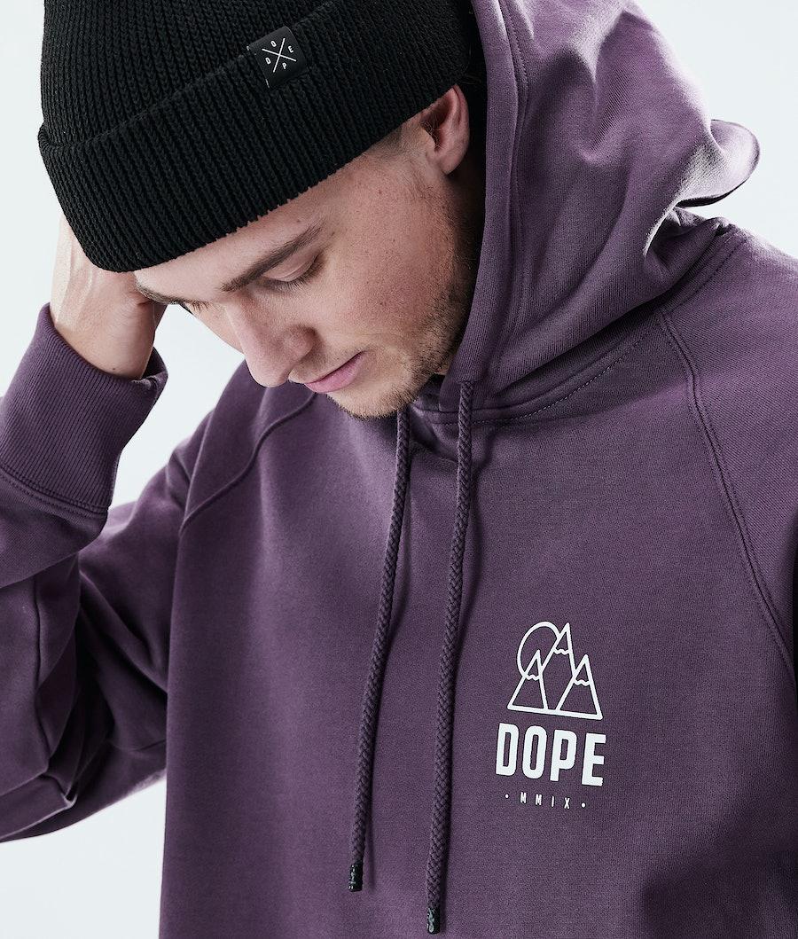 Men's Dope Daily Hoodie Rise Faded Grape Purple  USA |  ZBVJY-3248