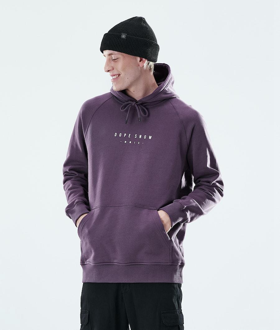 Men's Dope Daily Range Hoodie Faded Grape Purple  USA |  XLMNS-2780