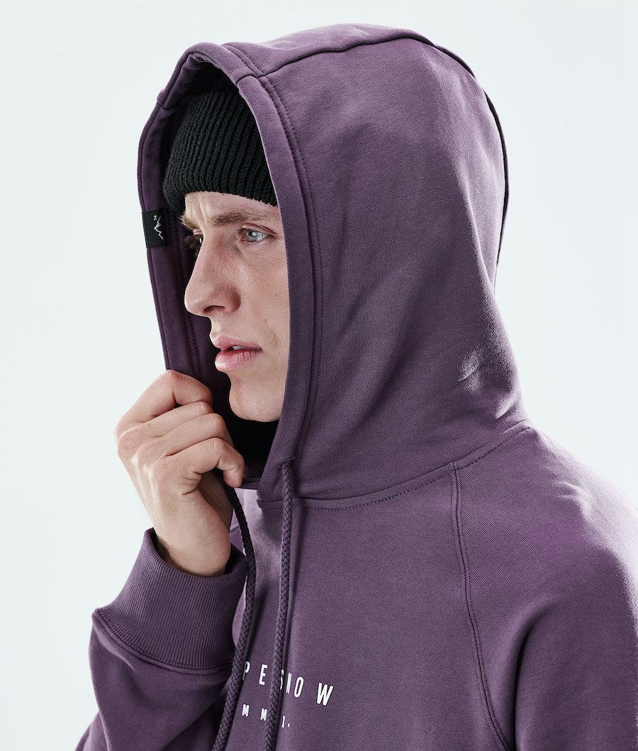 Men's Dope Daily Range Hoodie Faded Grape Purple  USA |  XLMNS-2780