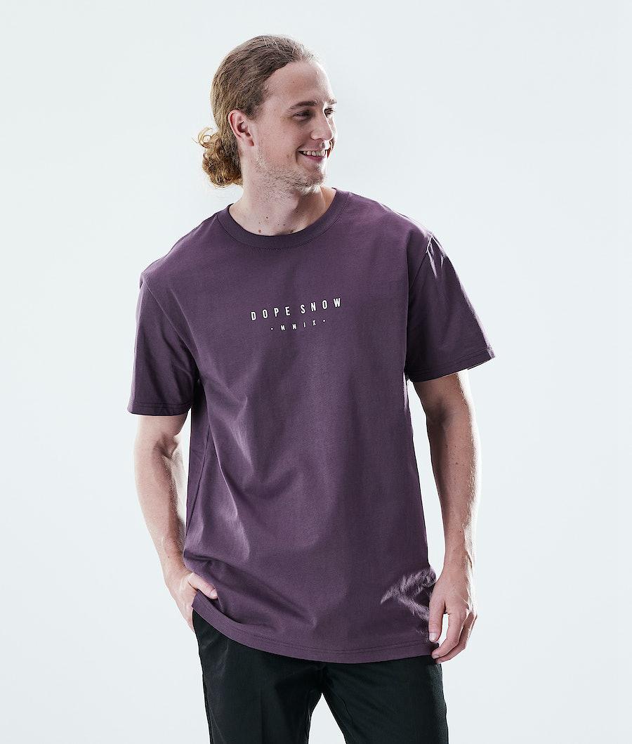 Men's Dope Daily Range T-shirt Faded Grape Purple  USA |  AOXCD-1290