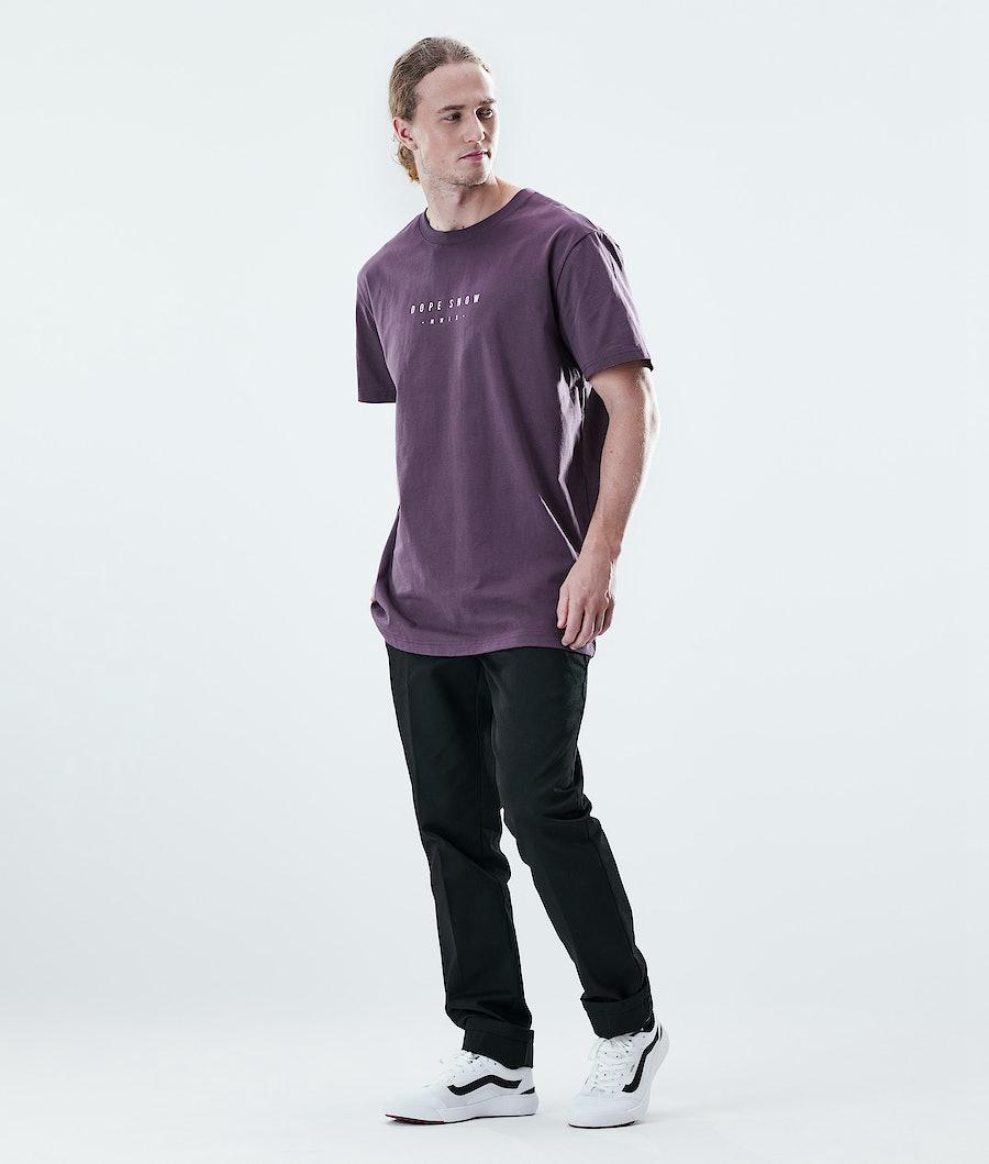 Men's Dope Daily Range T-shirt Faded Grape Purple  USA |  AOXCD-1290