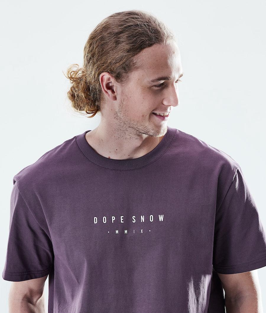 Men's Dope Daily Range T-shirt Faded Grape Purple  USA |  AOXCD-1290