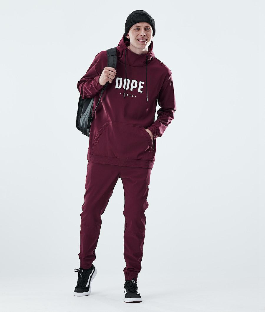 Men's Dope Flight Hoodie Burgundy  USA |  ADQGN-7214