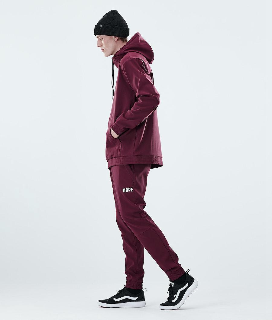 Men's Dope Flight Hoodie Burgundy  USA |  ADQGN-7214