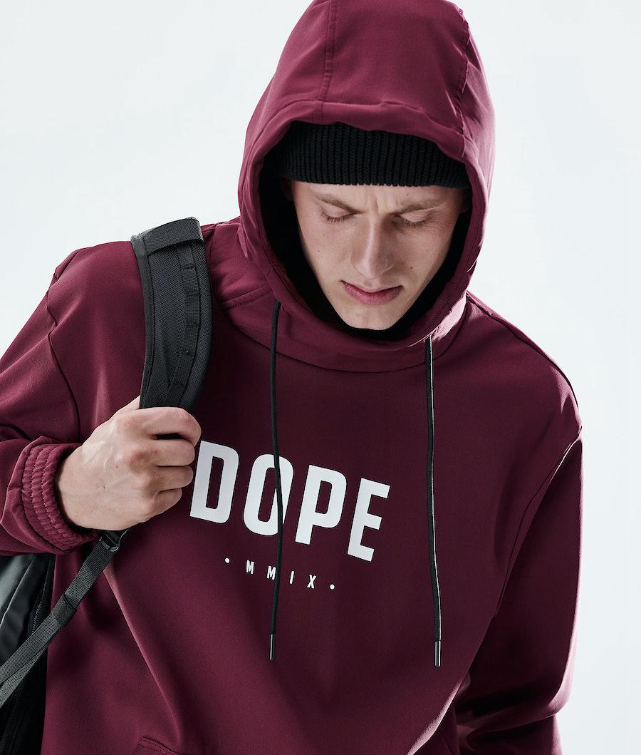 Men's Dope Flight Hoodie Burgundy  USA |  ADQGN-7214