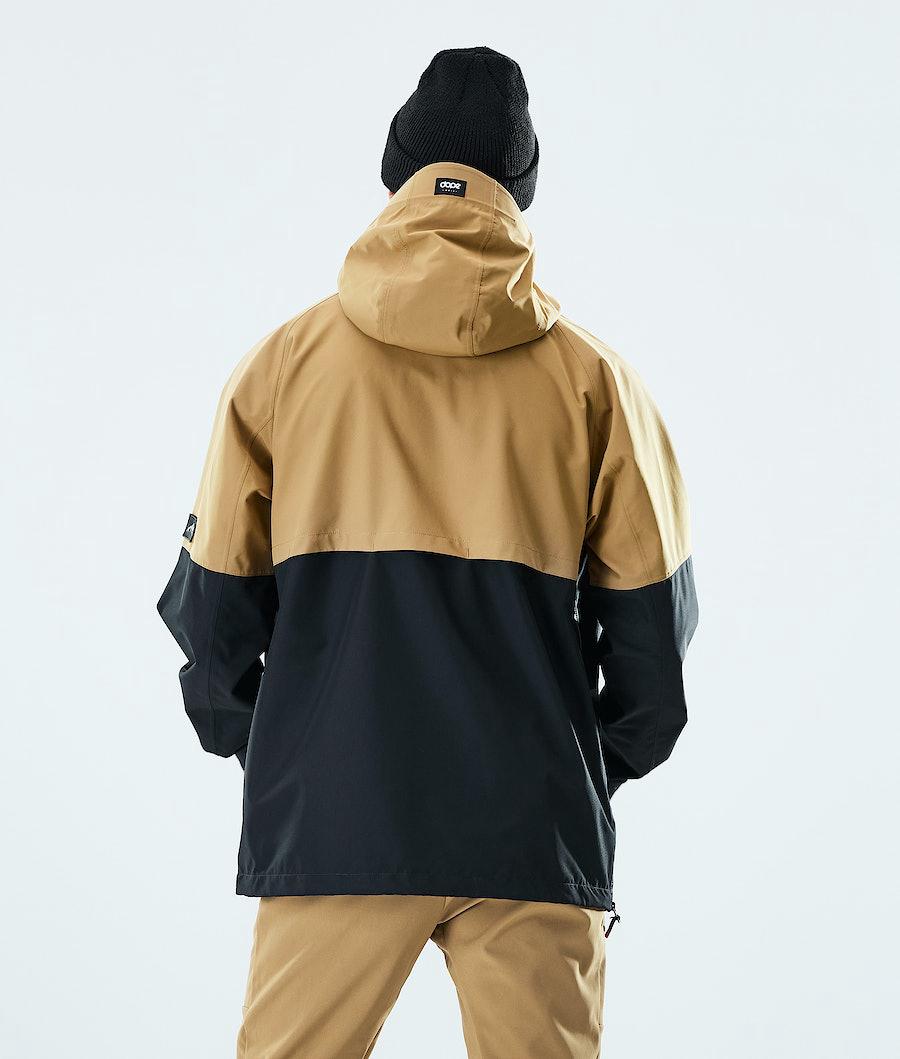 Men's Dope Hiker Outdoor Jacket Gold/Black  USA |  HGCFW-1372