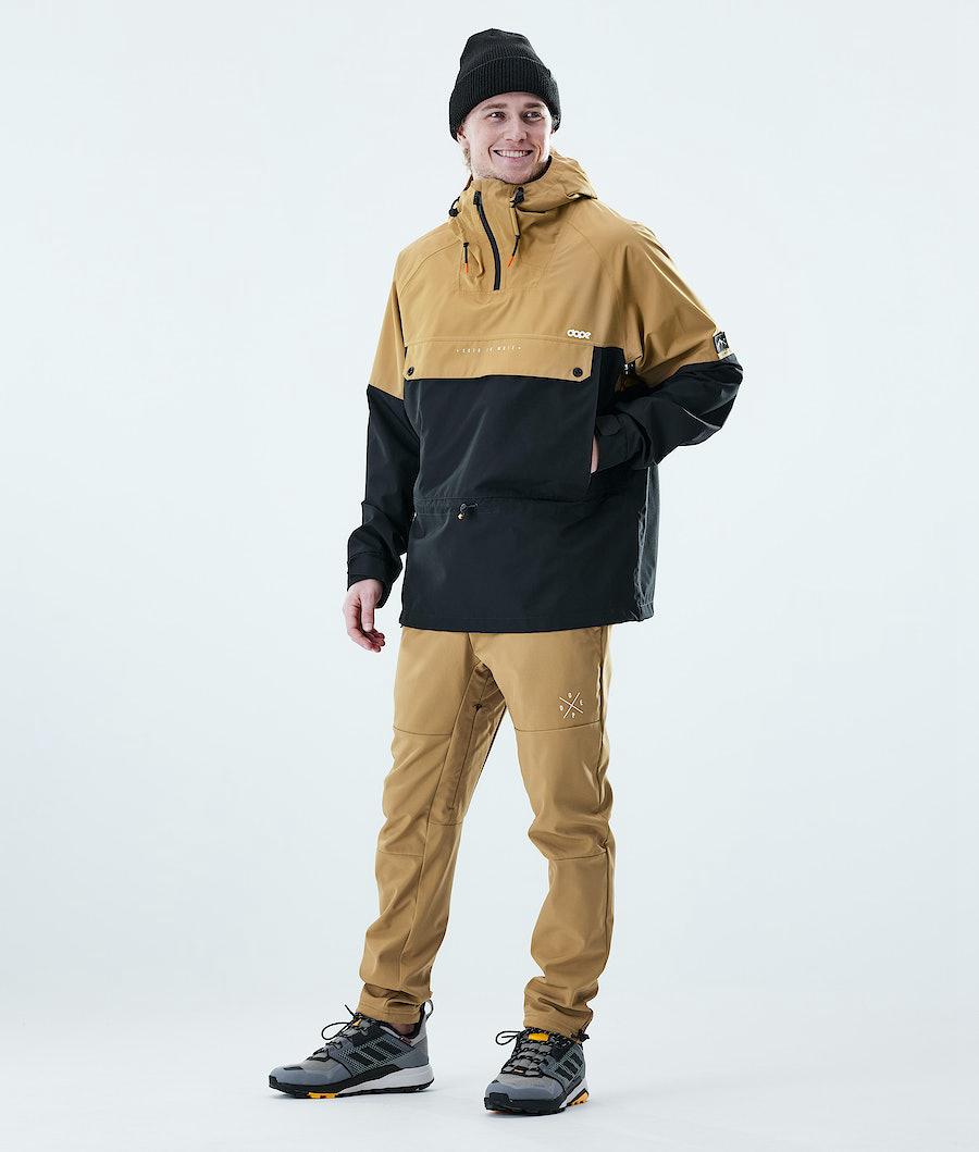 Men's Dope Hiker Outdoor Jacket Gold/Black  USA |  HGCFW-1372