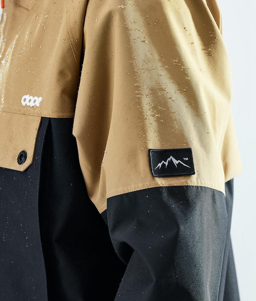 Men's Dope Hiker Outdoor Jacket Gold/Black  USA |  HGCFW-1372