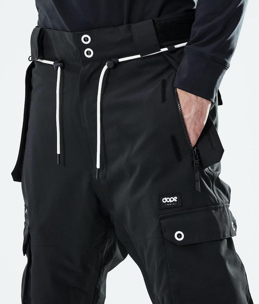 Men's Dope Iconic 2021 Ski Pants Black  USA |  VDGOK-5732