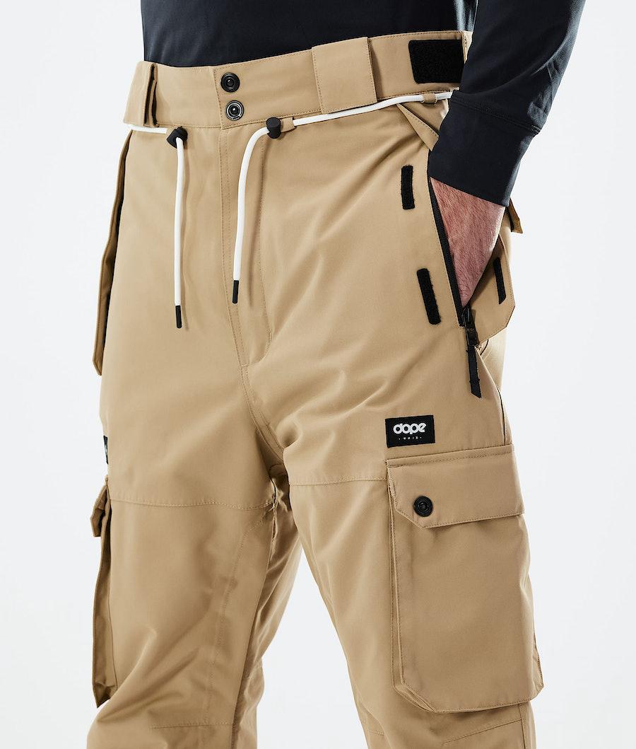 Men's Dope Iconic 2021 Ski Pants Khaki  USA |  MGXJA-2397