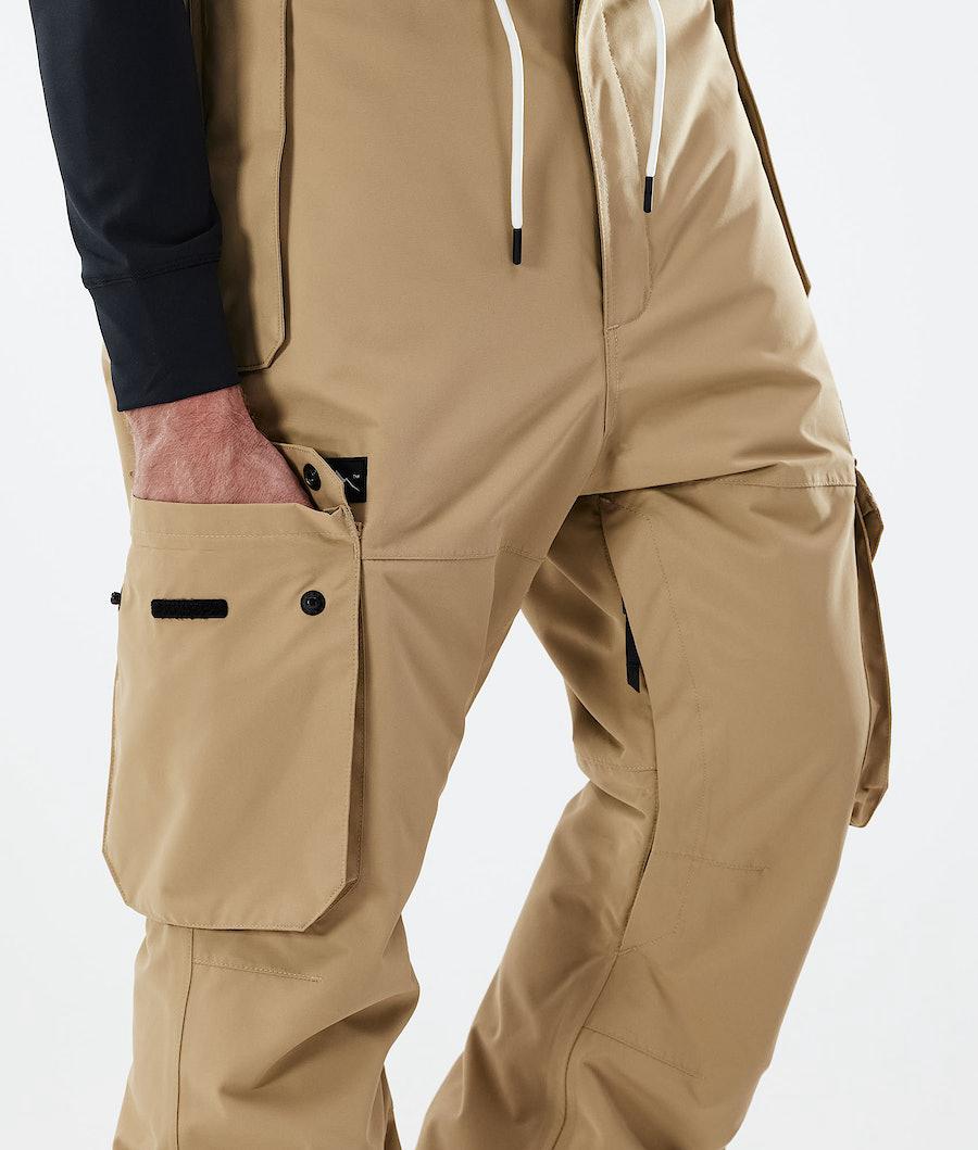 Men's Dope Iconic 2021 Ski Pants Khaki  USA |  MGXJA-2397