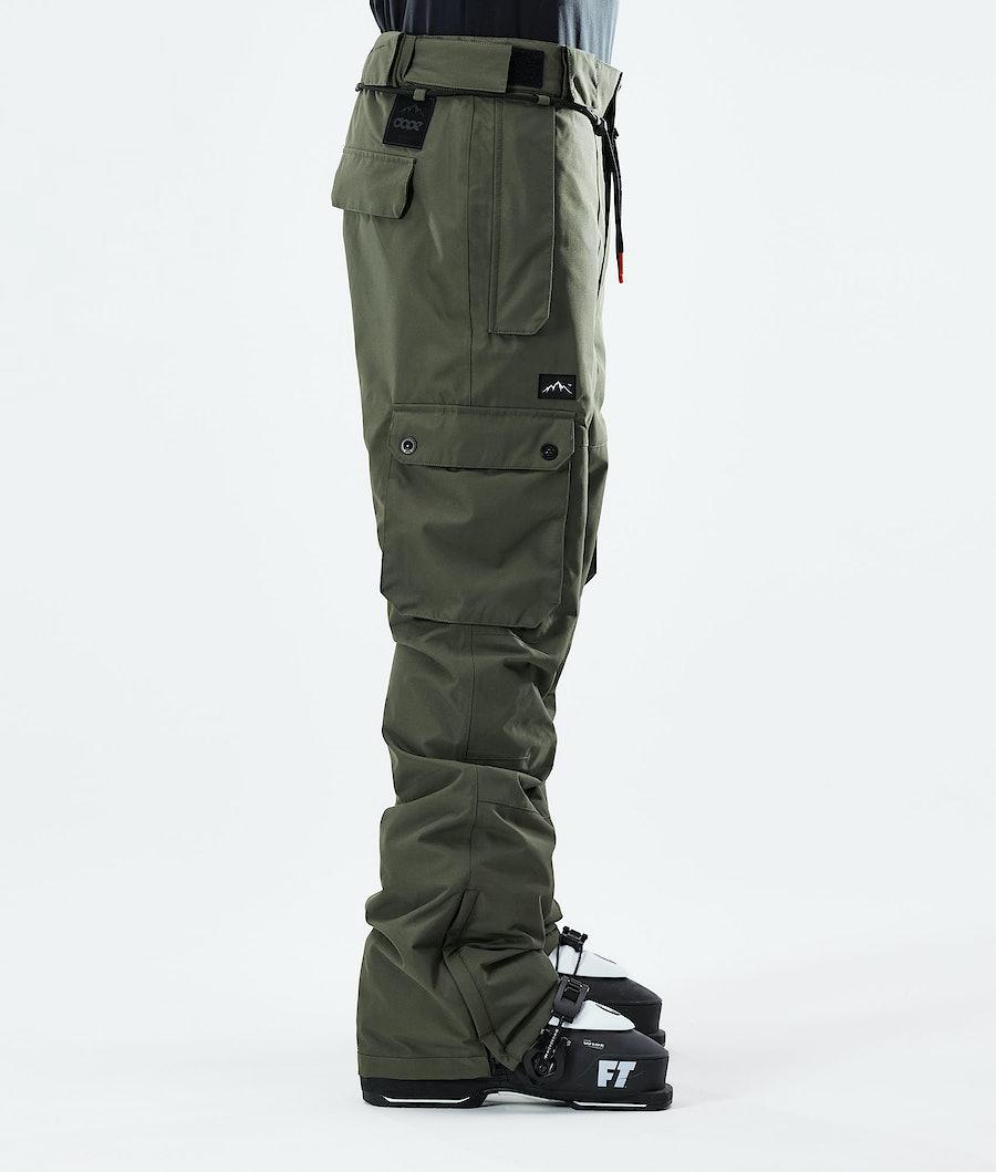 Men's Dope Iconic 2021 Ski Pants Olive Green  USA |  LYJGR-7046