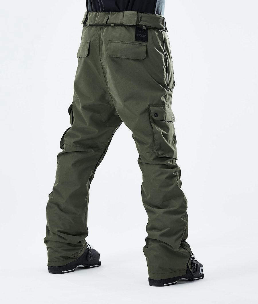 Men's Dope Iconic 2021 Ski Pants Olive Green  USA |  LYJGR-7046