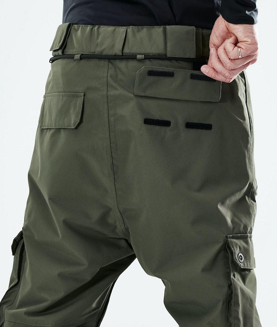 Men's Dope Iconic 2021 Ski Pants Olive Green  USA |  LYJGR-7046