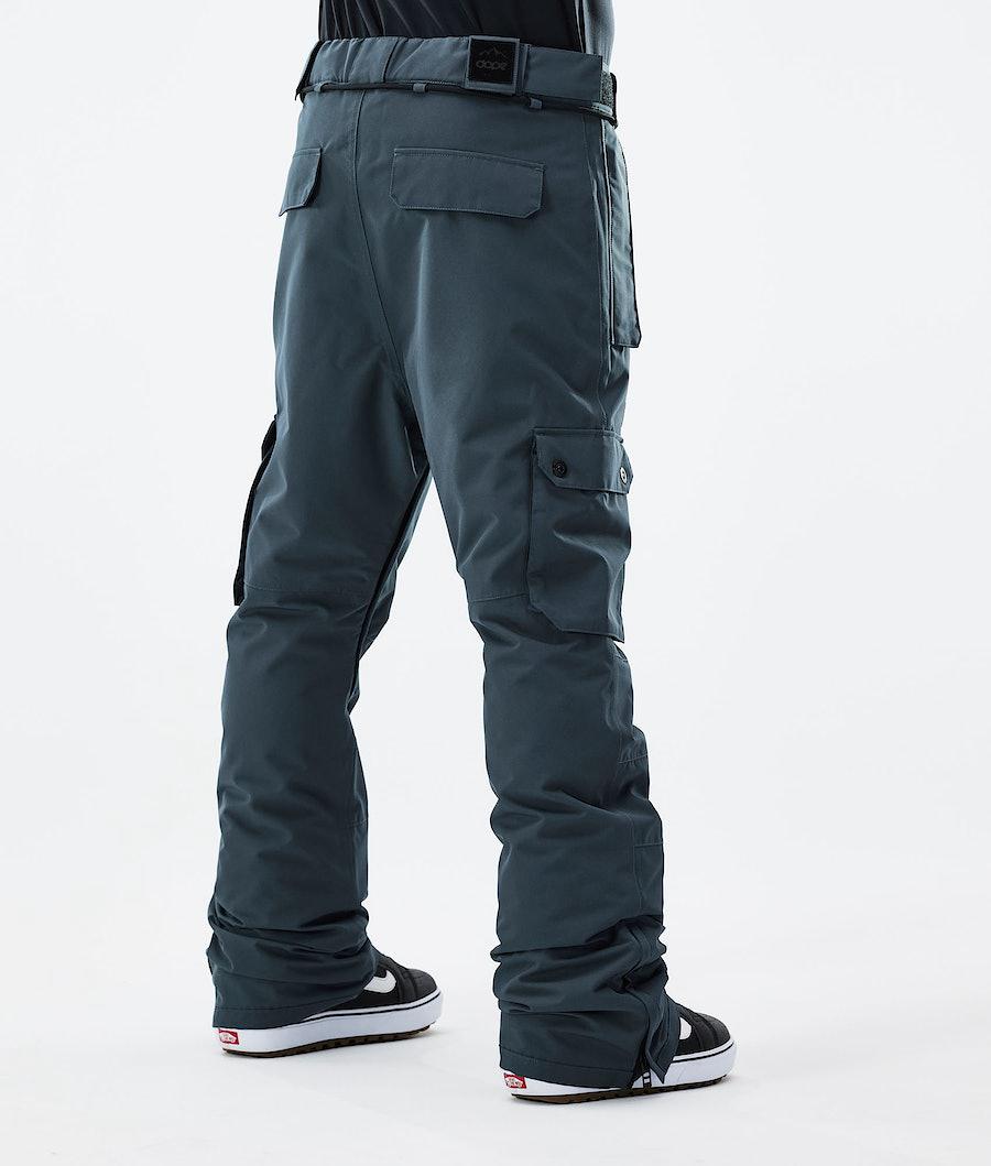 Men's Dope Iconic 2021 Snowboard Pants Metal Blue  USA |  EWFUN-3280