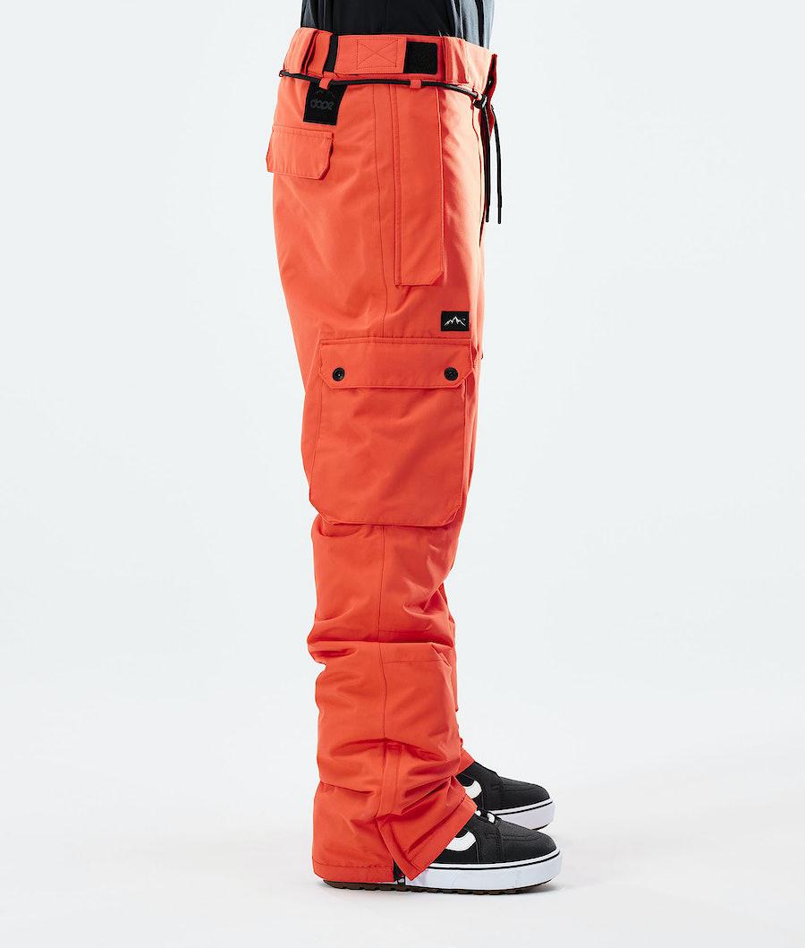 Men's Dope Iconic 2021 Snowboard Pants Orange  USA |  FDMKL-7342