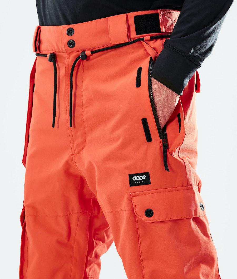 Men's Dope Iconic 2021 Snowboard Pants Orange  USA |  FDMKL-7342