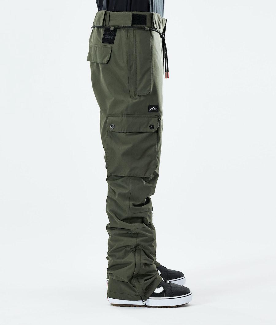 Men's Dope Iconic 2021 Snowboard Pants Olive Green  USA |  UHPVJ-0214