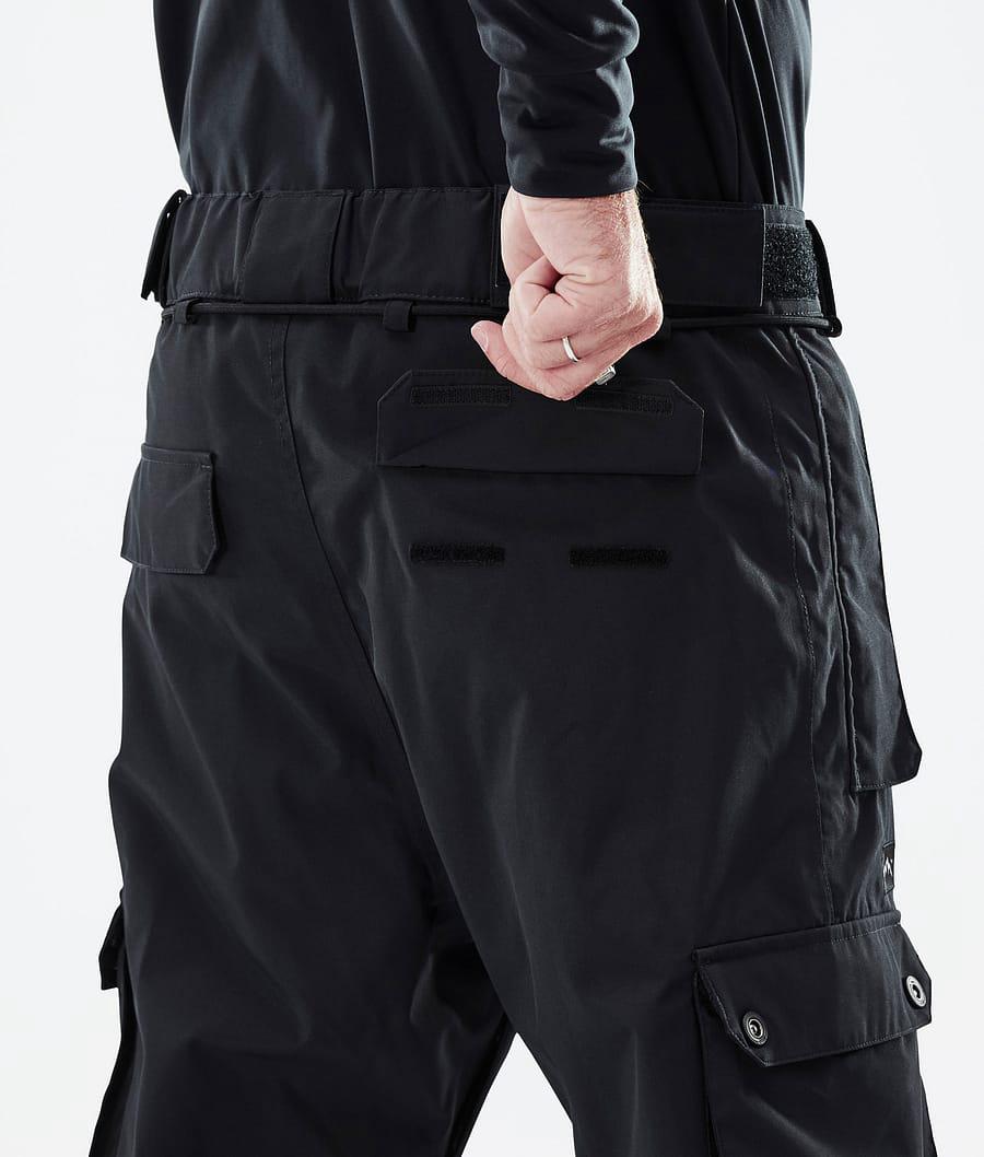 Men's Dope Iconic Ski Pants Black  USA |  RUDPA-8756