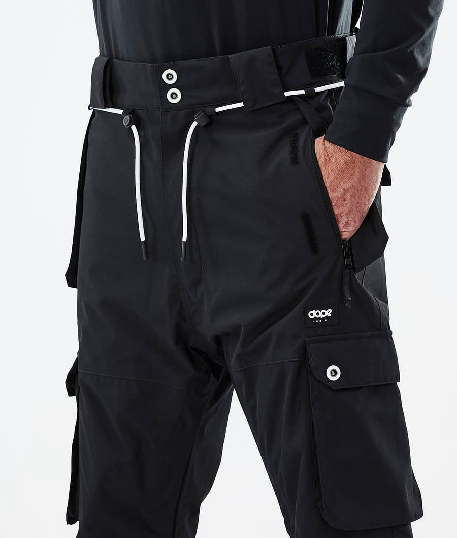 Men's Dope Iconic Ski Pants Black  USA |  ZXKJD-0389