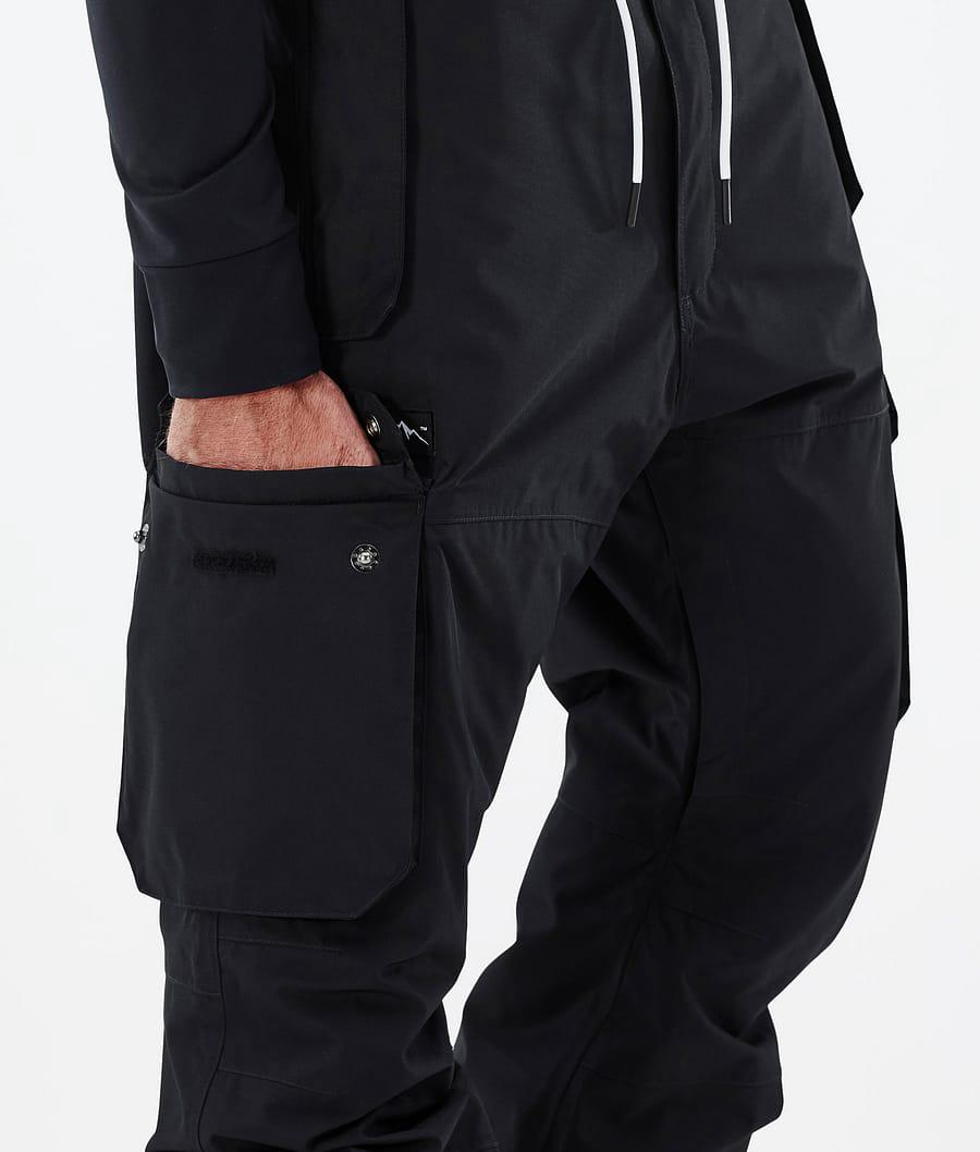 Men's Dope Iconic Ski Pants Black  USA |  ZXKJD-0389