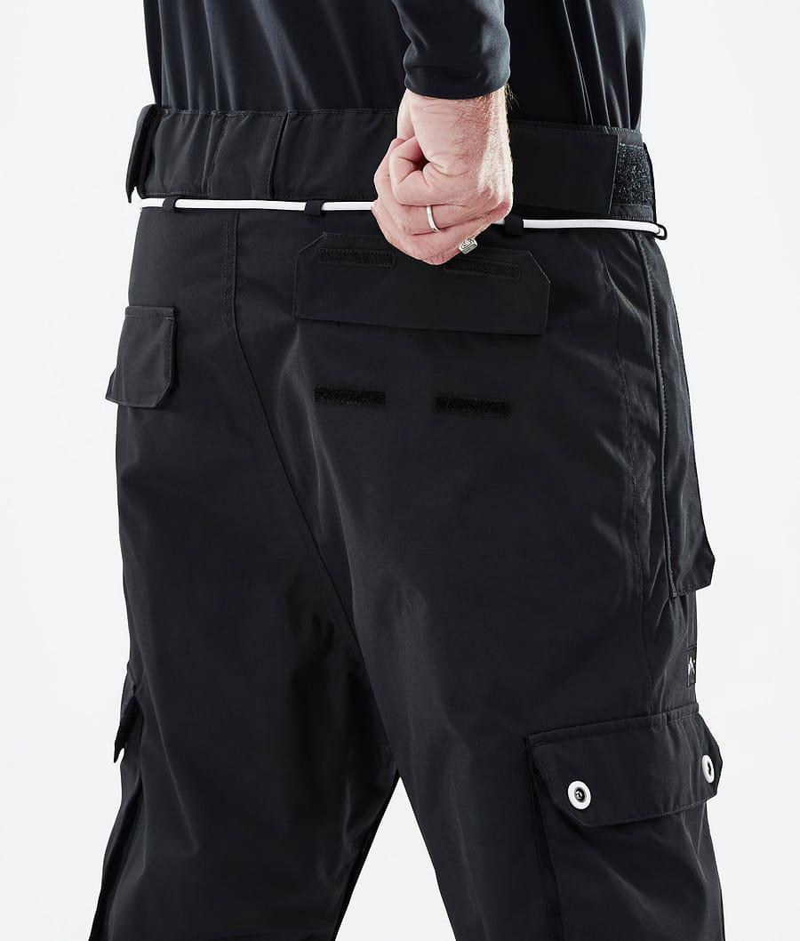 Men's Dope Iconic Ski Pants Black  USA |  ZXKJD-0389