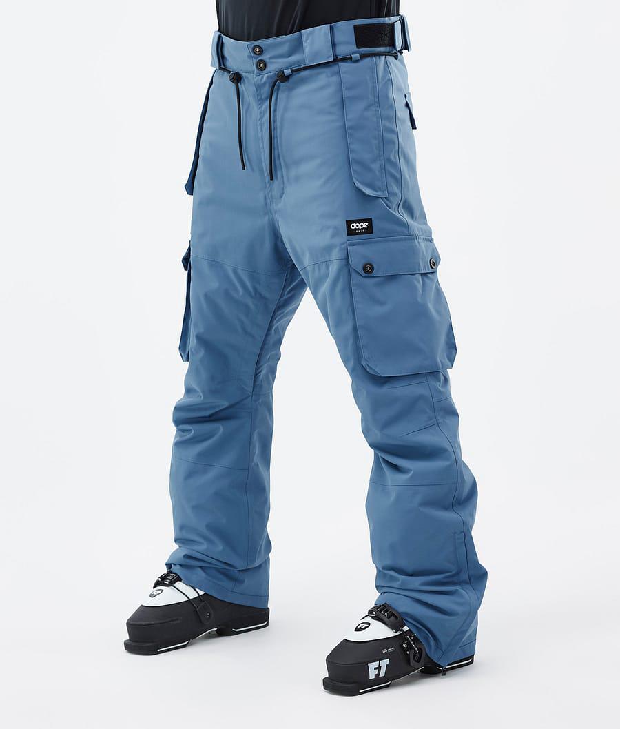 Men\'s Dope Iconic Ski Pants Blue Steel  USA |  FGMVD-6158