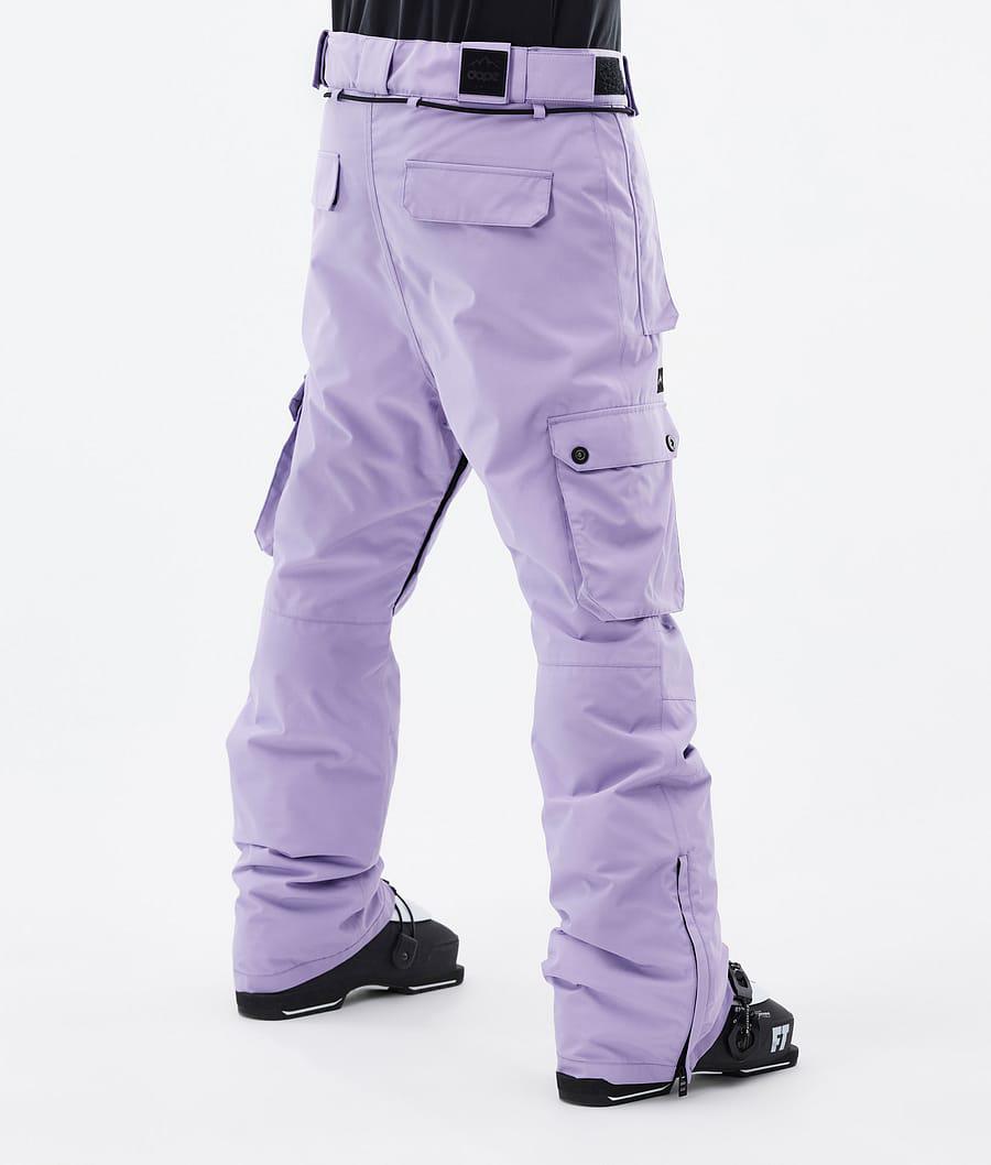 Men's Dope Iconic Ski Pants Faded Violet Purple  USA |  KUFXY-9387