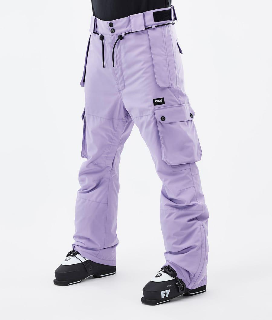 Men\'s Dope Iconic Ski Pants Faded Violet Purple  USA |  KUFXY-9387