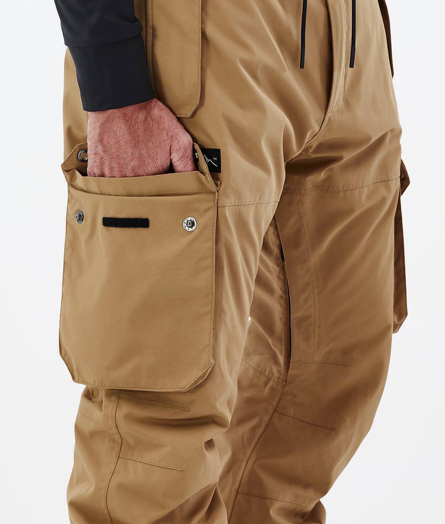 Men's Dope Iconic Ski Pants Gold  USA |  LCRHP-2431