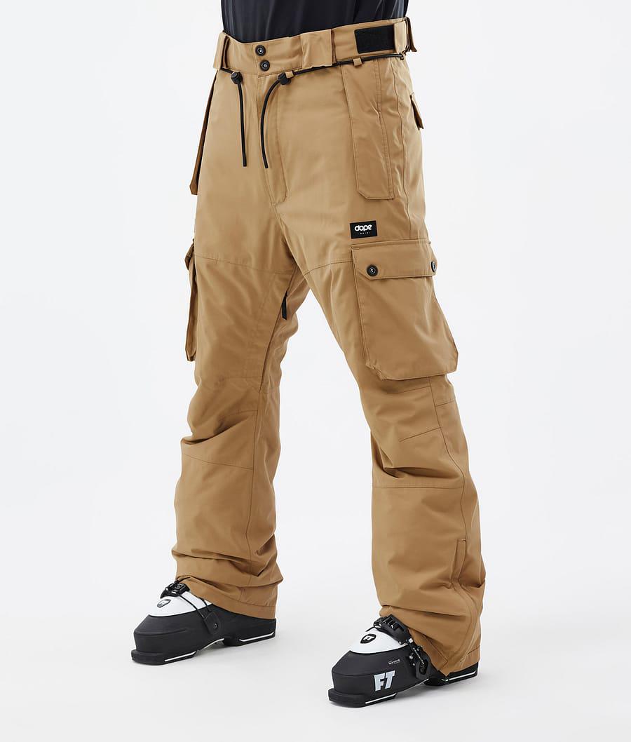 Men\'s Dope Iconic Ski Pants Gold  USA |  LCRHP-2431