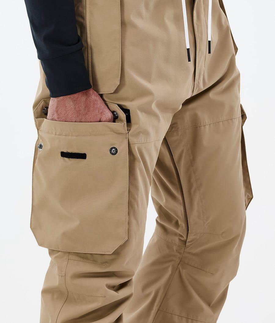 Men's Dope Iconic Ski Pants Khaki  USA |  UXJFH-0891