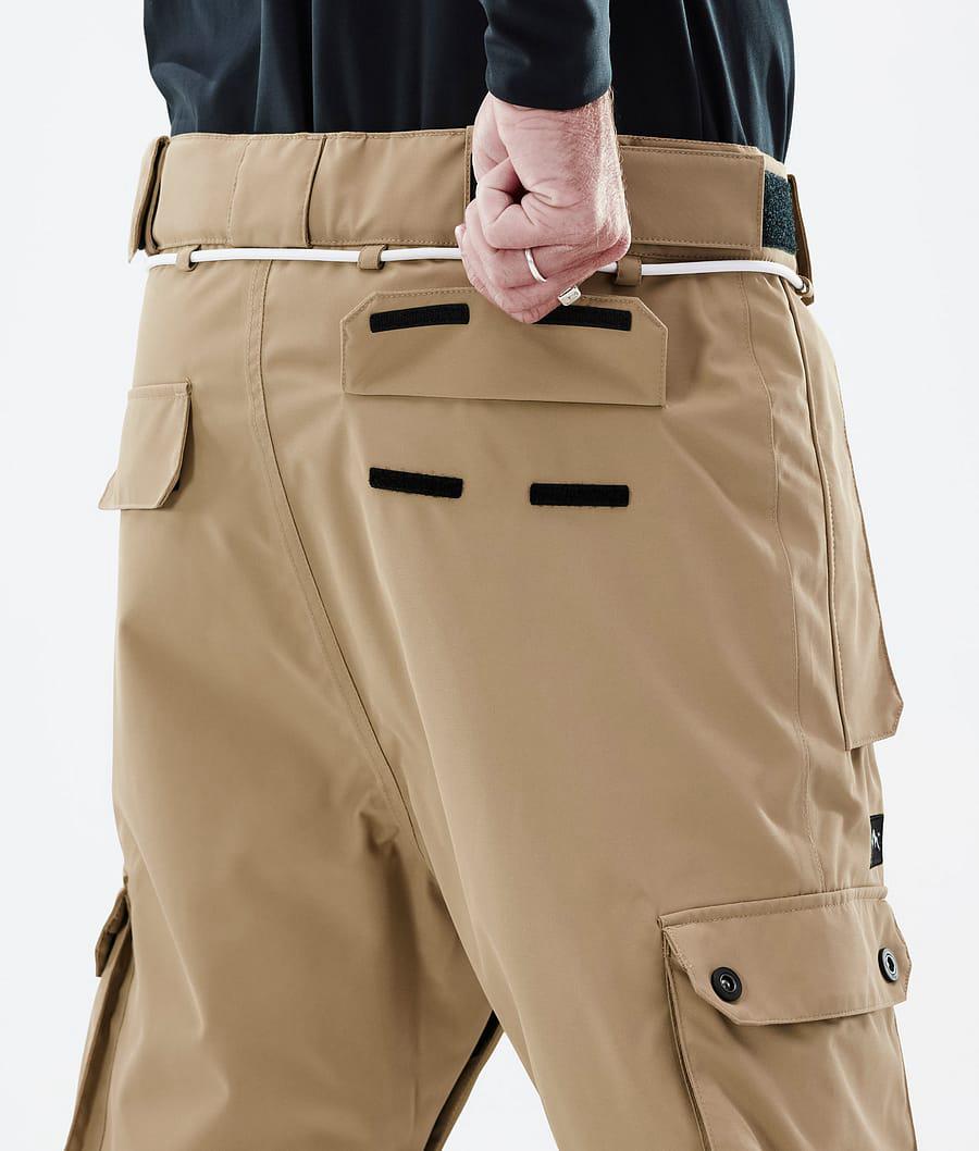 Men's Dope Iconic Ski Pants Khaki  USA |  UXJFH-0891