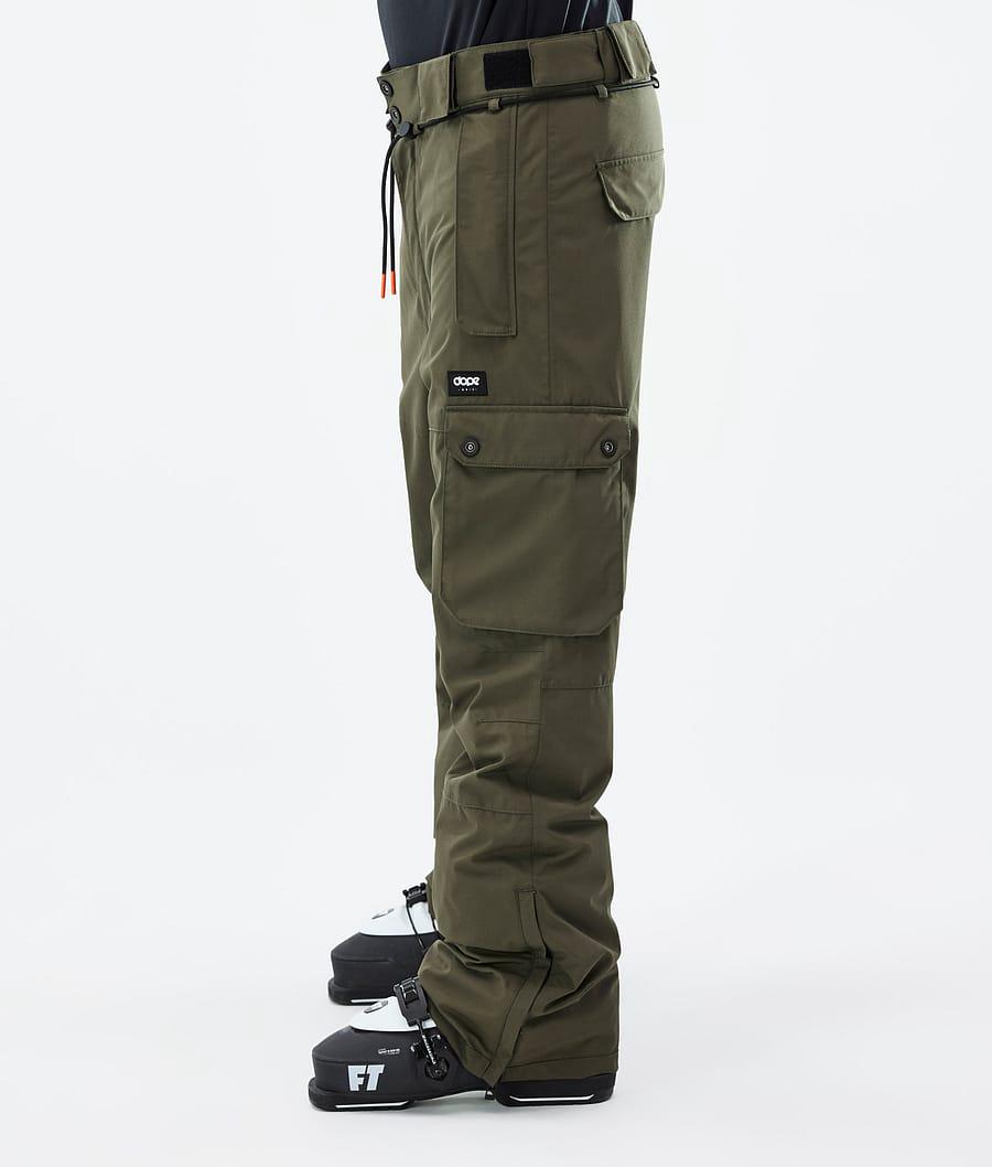 Men's Dope Iconic Ski Pants Olive Green  USA |  ARBYE-3718