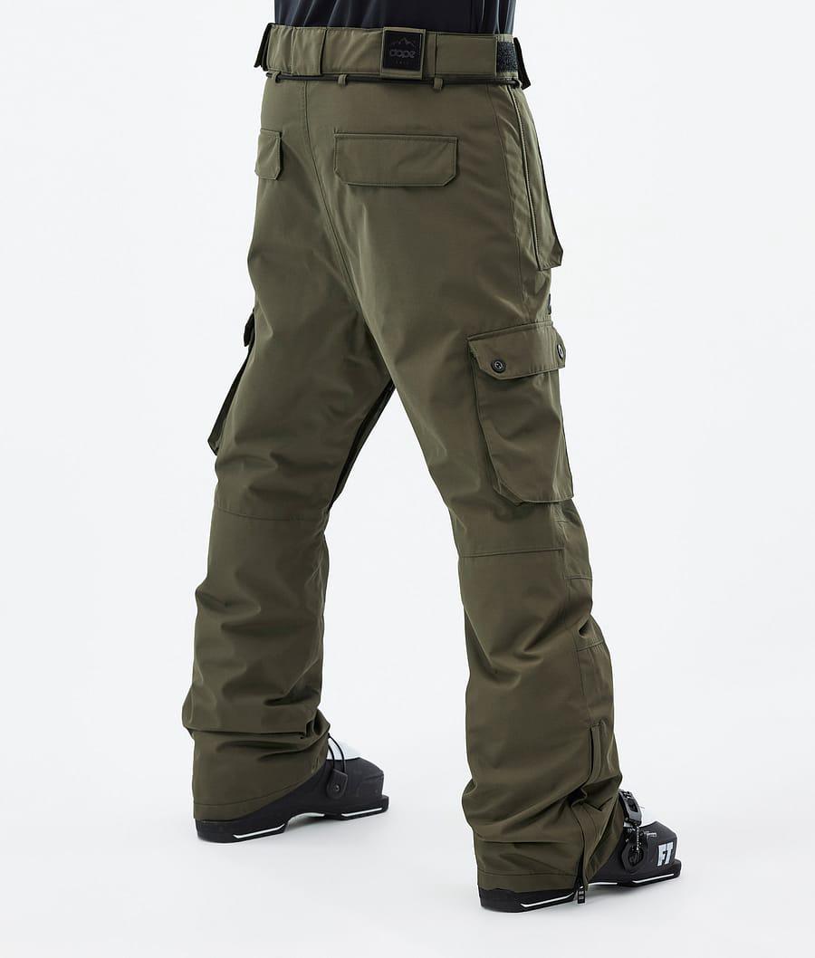 Men's Dope Iconic Ski Pants Olive Green  USA |  ARBYE-3718