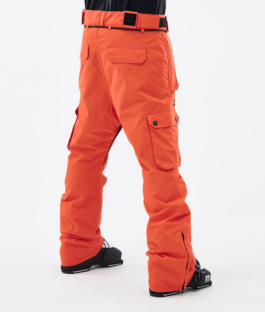 Men's Dope Iconic Ski Pants Orange  USA |  YJPKA-0517