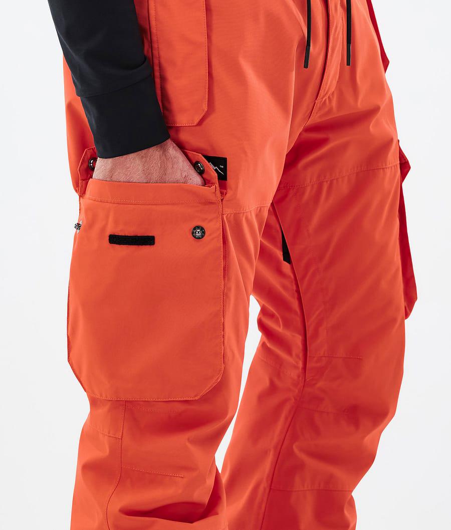 Men's Dope Iconic Ski Pants Orange  USA |  YJPKA-0517