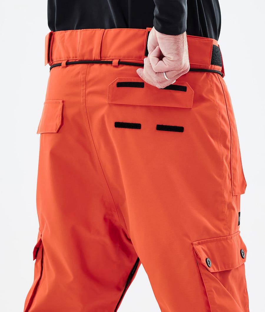 Men's Dope Iconic Ski Pants Orange  USA |  YJPKA-0517