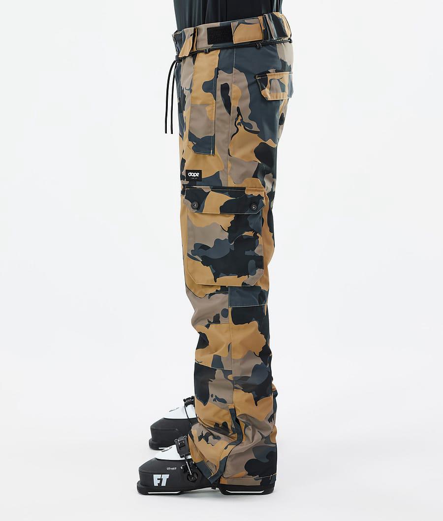 Men's Dope Iconic Ski Pants Walnut Camo  USA |  VEWKO-4076