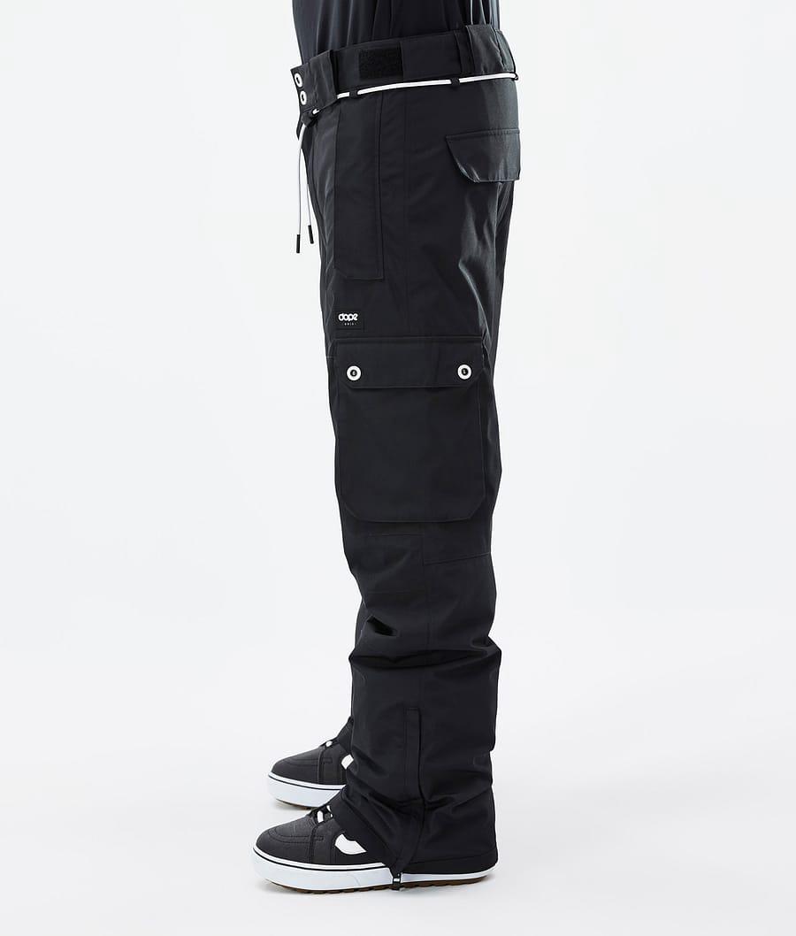 Men's Dope Iconic Snowboard Pants Black  USA |  EUWJL-1590