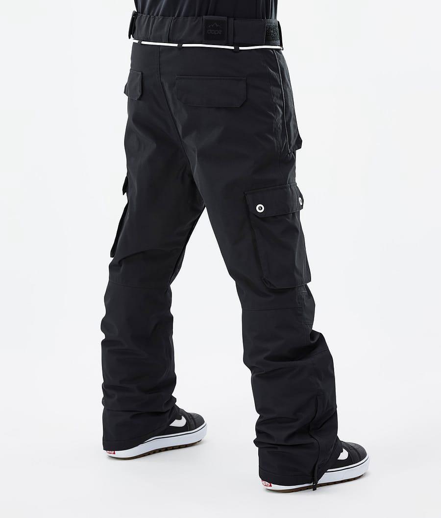 Men's Dope Iconic Snowboard Pants Black  USA |  EUWJL-1590