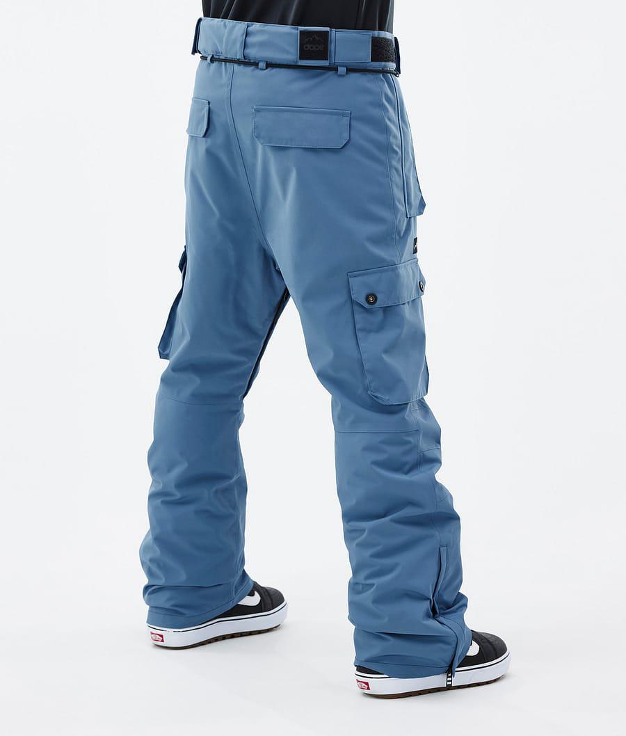 Men's Dope Iconic Snowboard Pants Blue Steel  USA |  UQVEY-5628