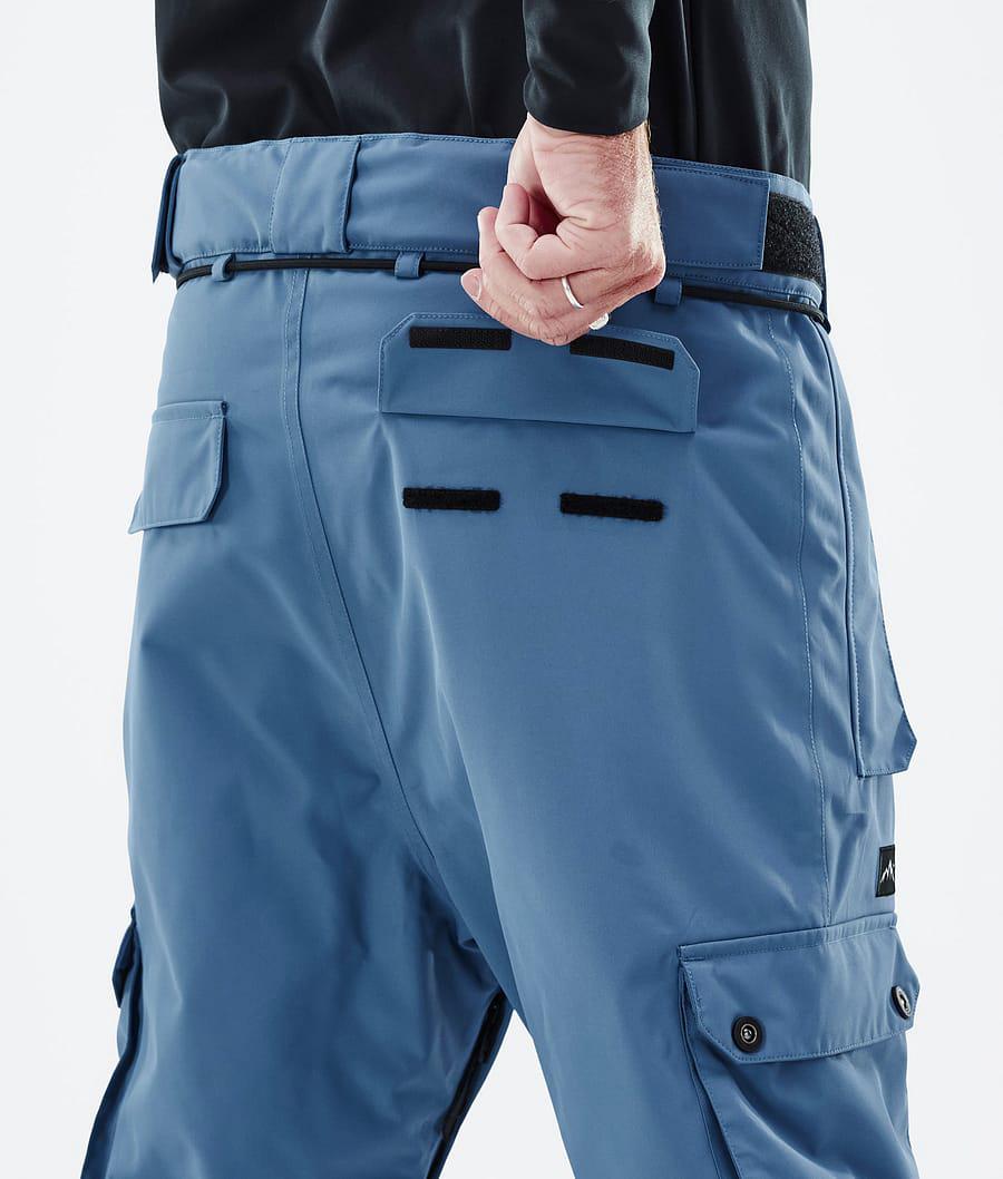 Men's Dope Iconic Snowboard Pants Blue Steel  USA |  UQVEY-5628