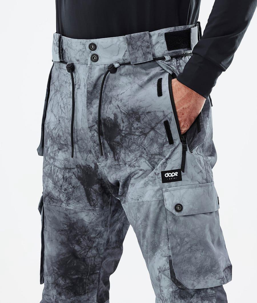 Men's Dope Iconic Snowboard Pants Dirt Grey  USA |  PDTMC-7613