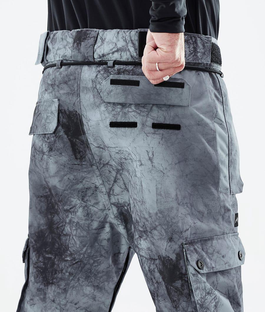 Men's Dope Iconic Snowboard Pants Dirt Grey  USA |  PDTMC-7613