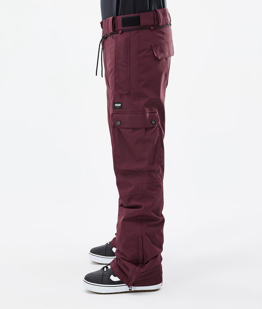 Men's Dope Iconic Snowboard Pants Don Burgundy  USA |  DIGLR-9712