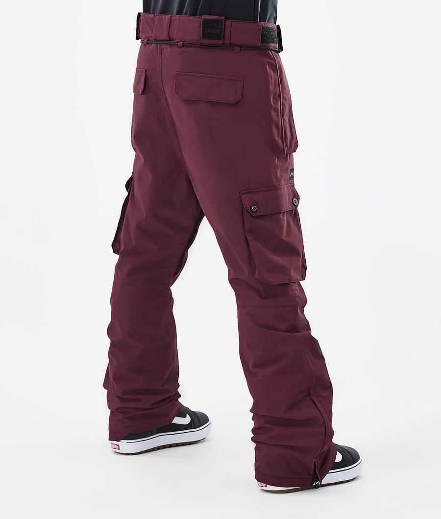 Men's Dope Iconic Snowboard Pants Don Burgundy  USA |  DIGLR-9712